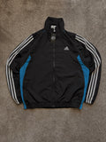Adidas Windbreaker Vintage Black/Blue Size M