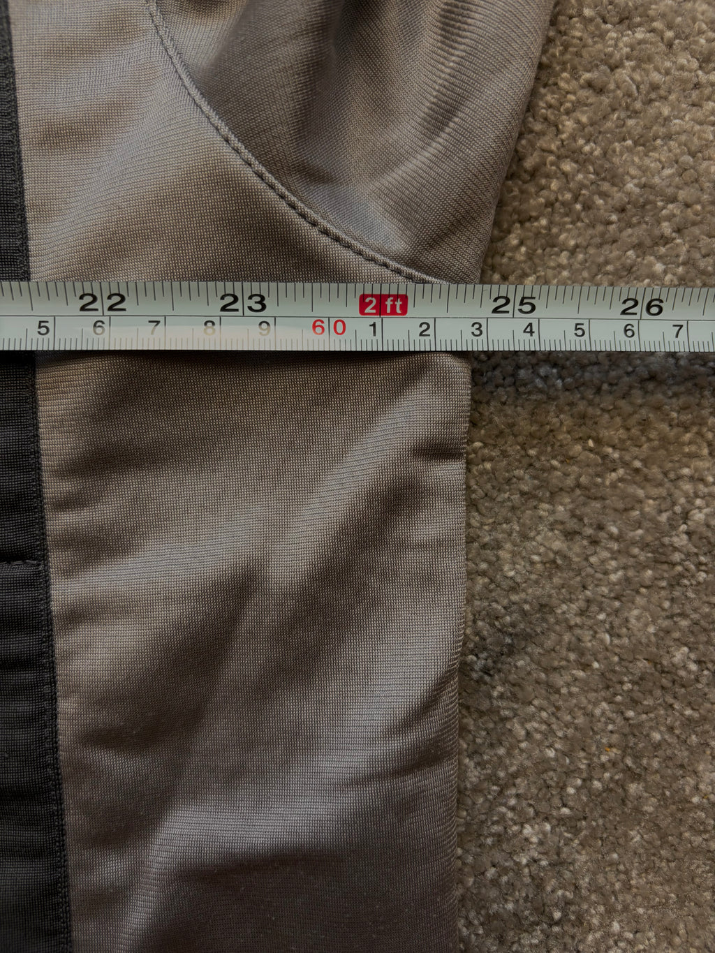 Nike Track Jacket Vintage Minimal Grey/Black Size M