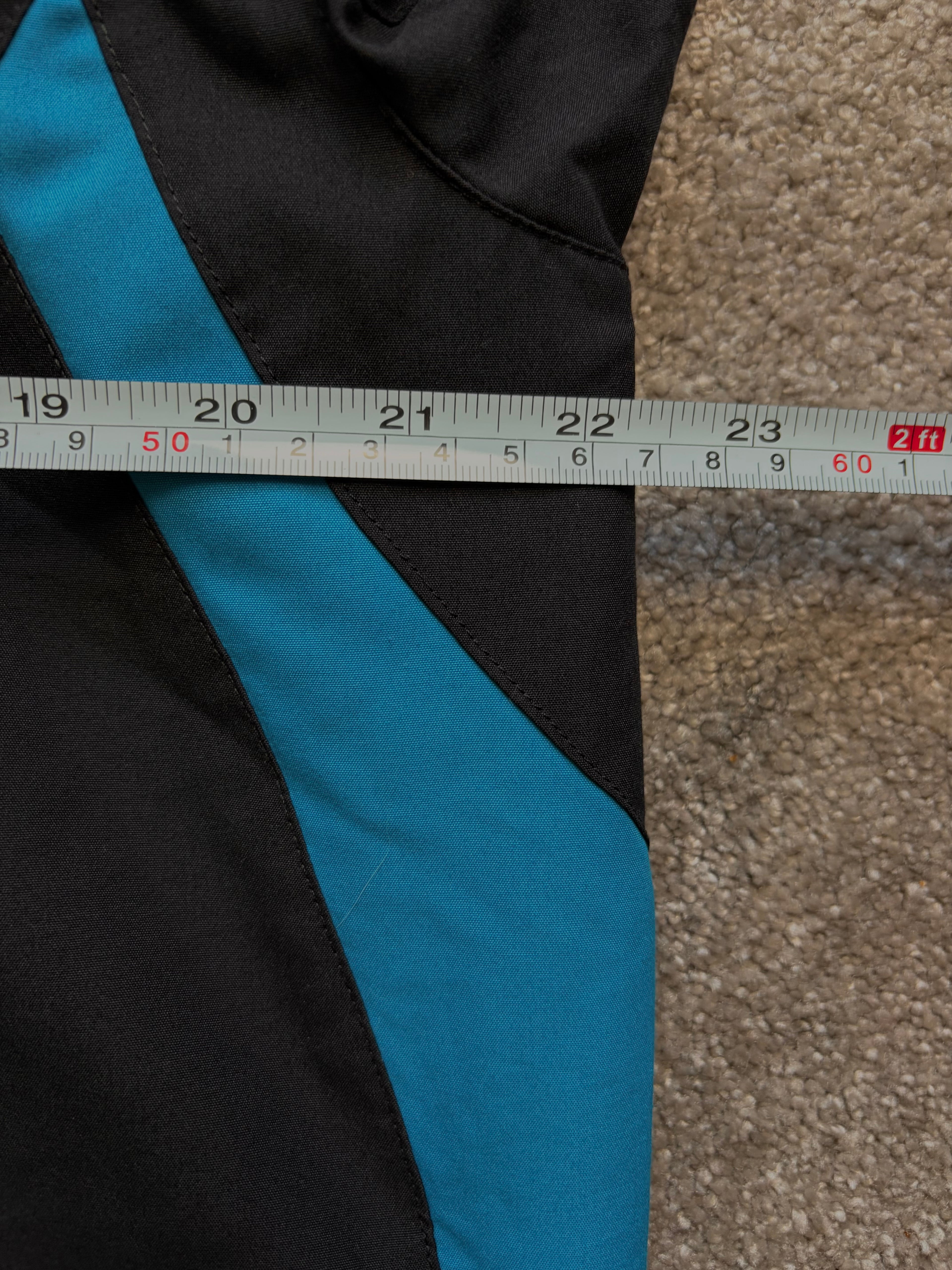 Adidas Windbreaker Vintage Black/Blue Size M