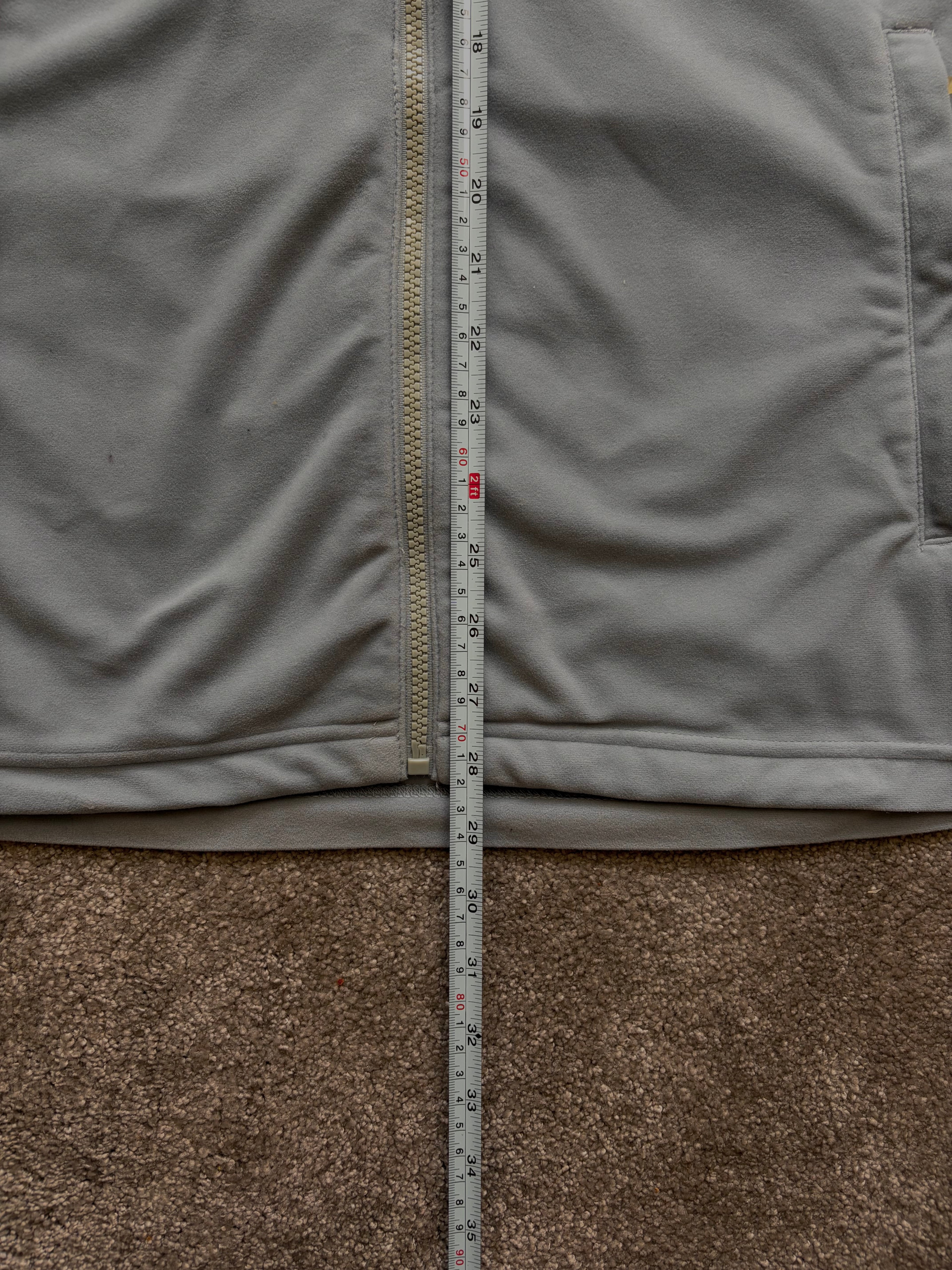 Adidas Vintage Grey-Blue Track Jacket Size L - Stratus