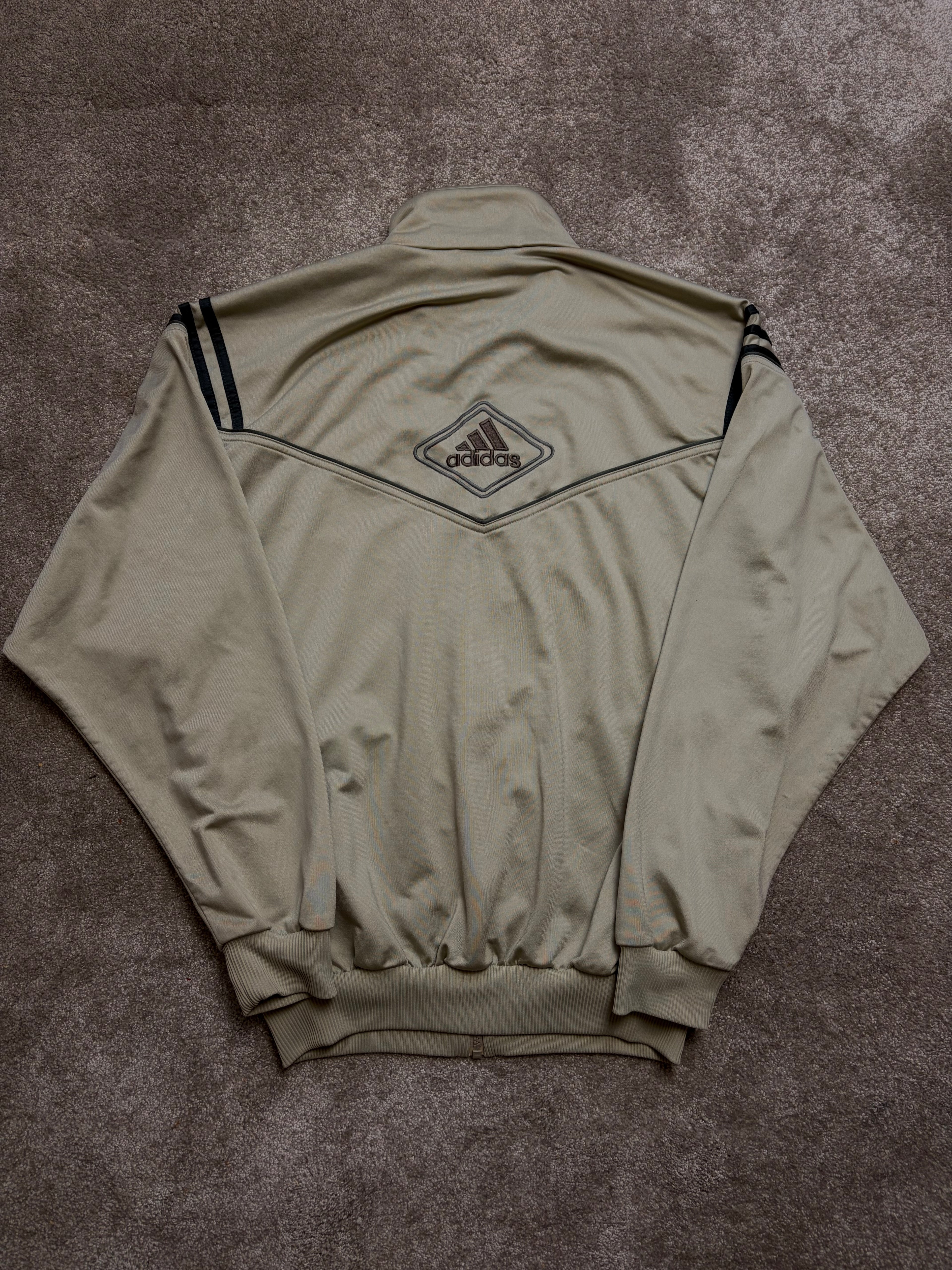 Vintage Adidas Track Jacket Green Size M