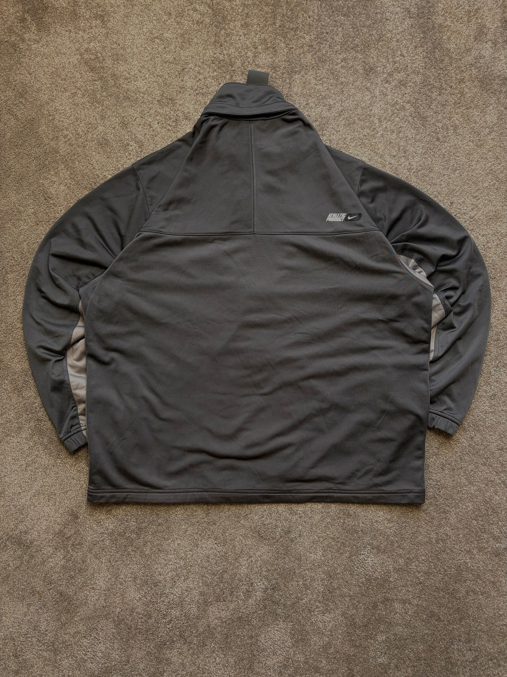 Nike Track Jacket Vintage Minimal Grey/Black Size M