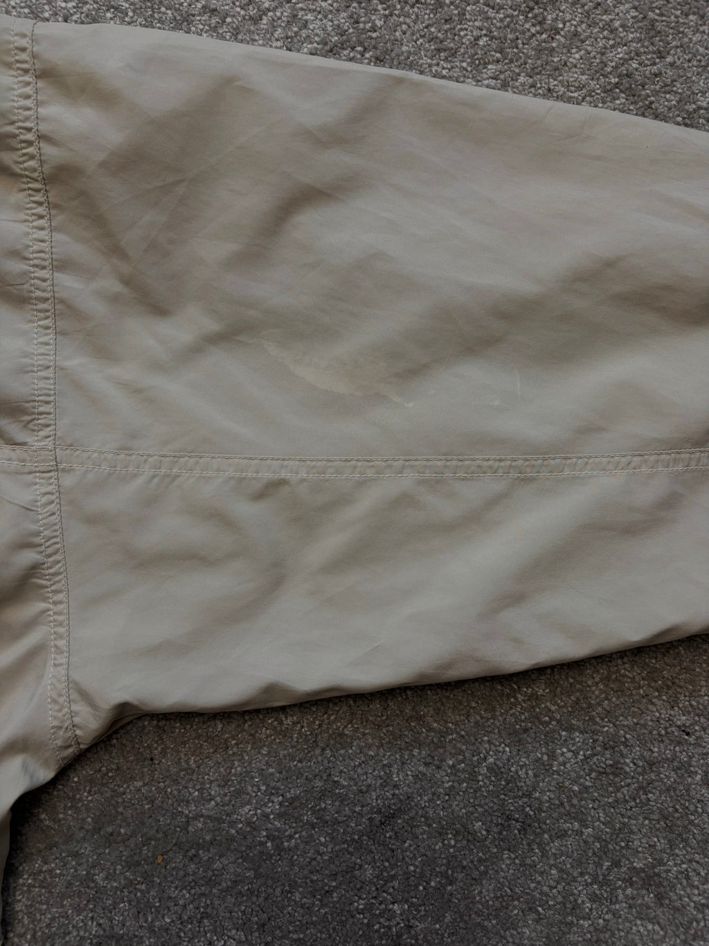 Adidas Track Jacket Vintage Beige Clean Size L