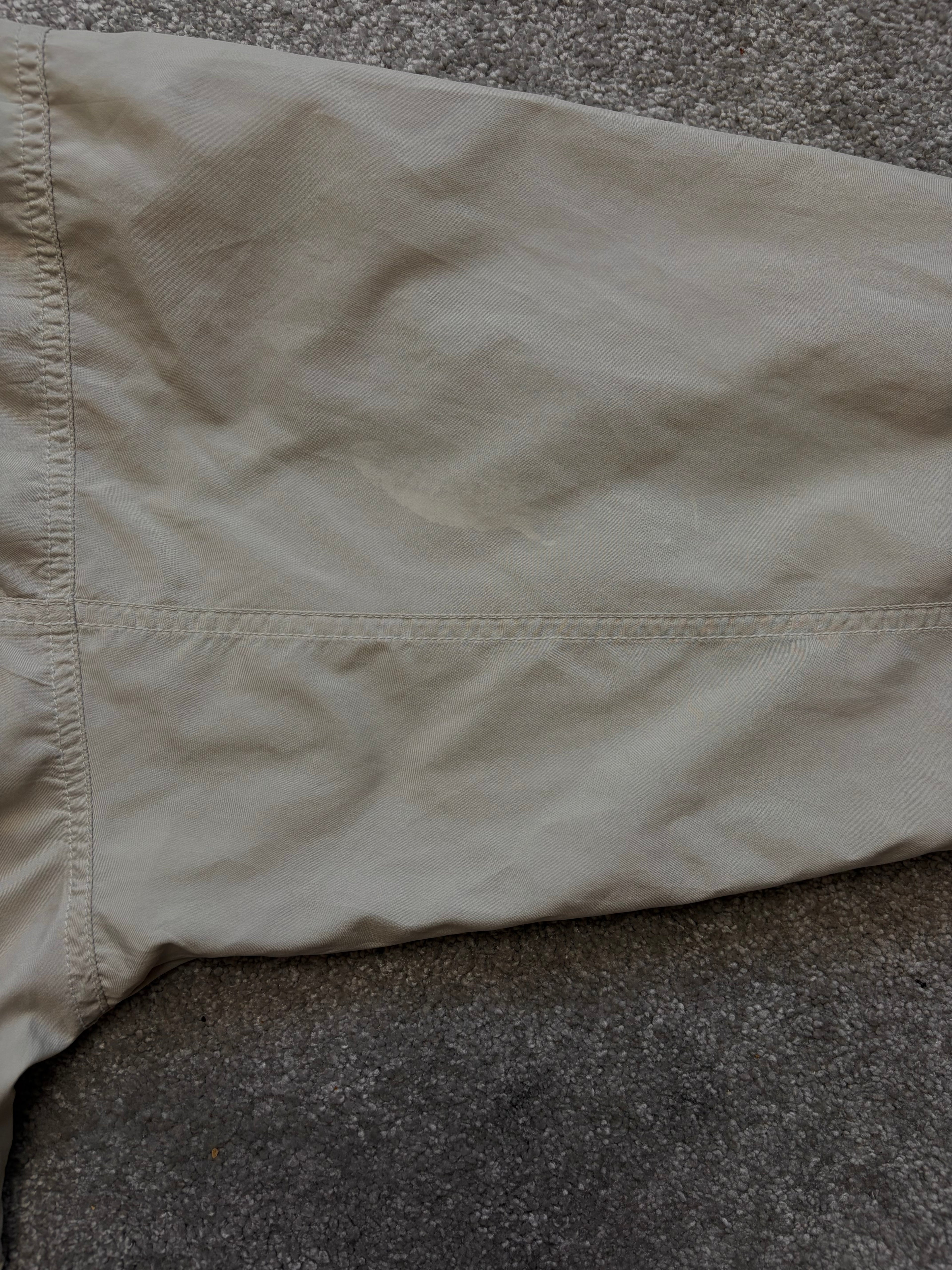 Adidas Track Jacket Vintage Beige Clean Size L