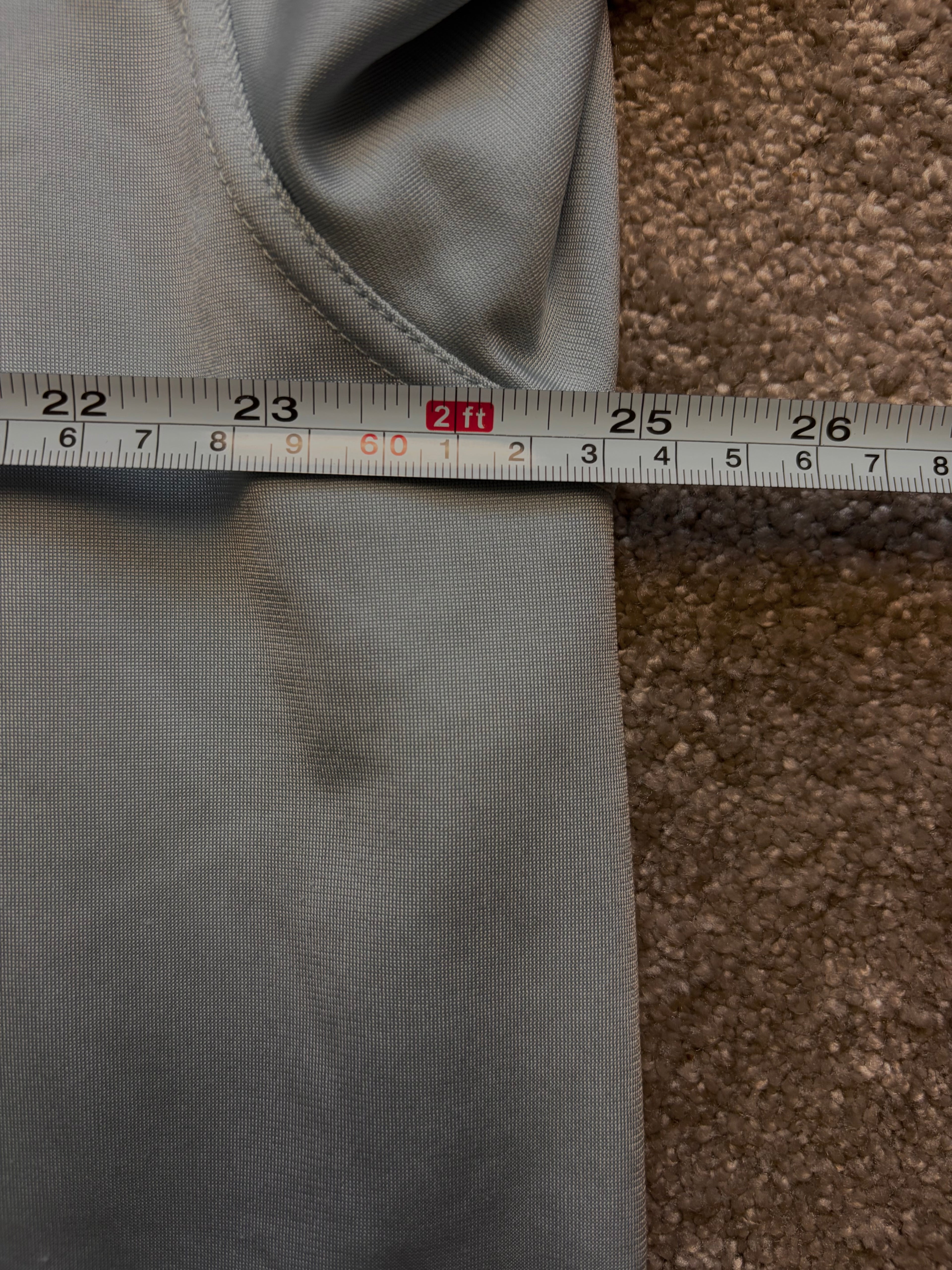 Adidas Track Jacket Vintage Grey/Red Size L